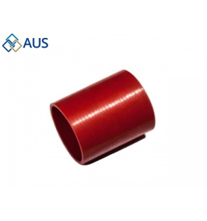 Патрубок прямой силиконовый (красный) 90х120мм