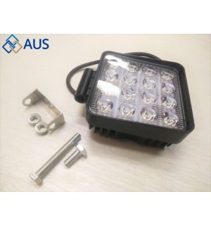 Фара дополнительная (Светодиодная LED), 16 диодов 48W (110х55х140), AE48S-16LED-55HC